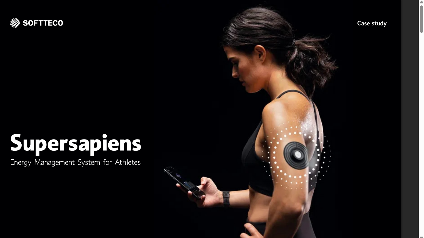 Supersapiens Energy Management System for Athletes