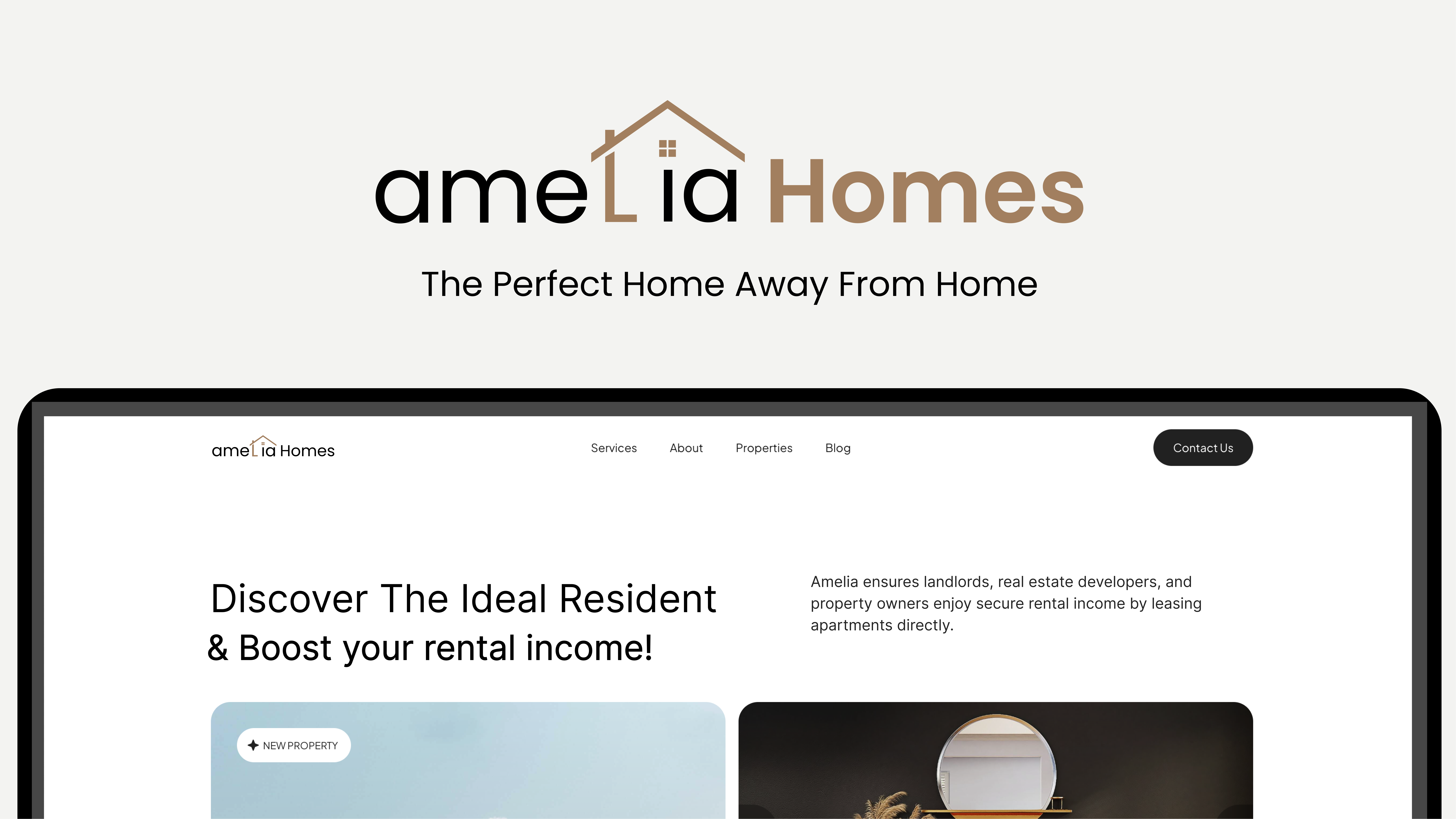 Amelia Dream homes project preview