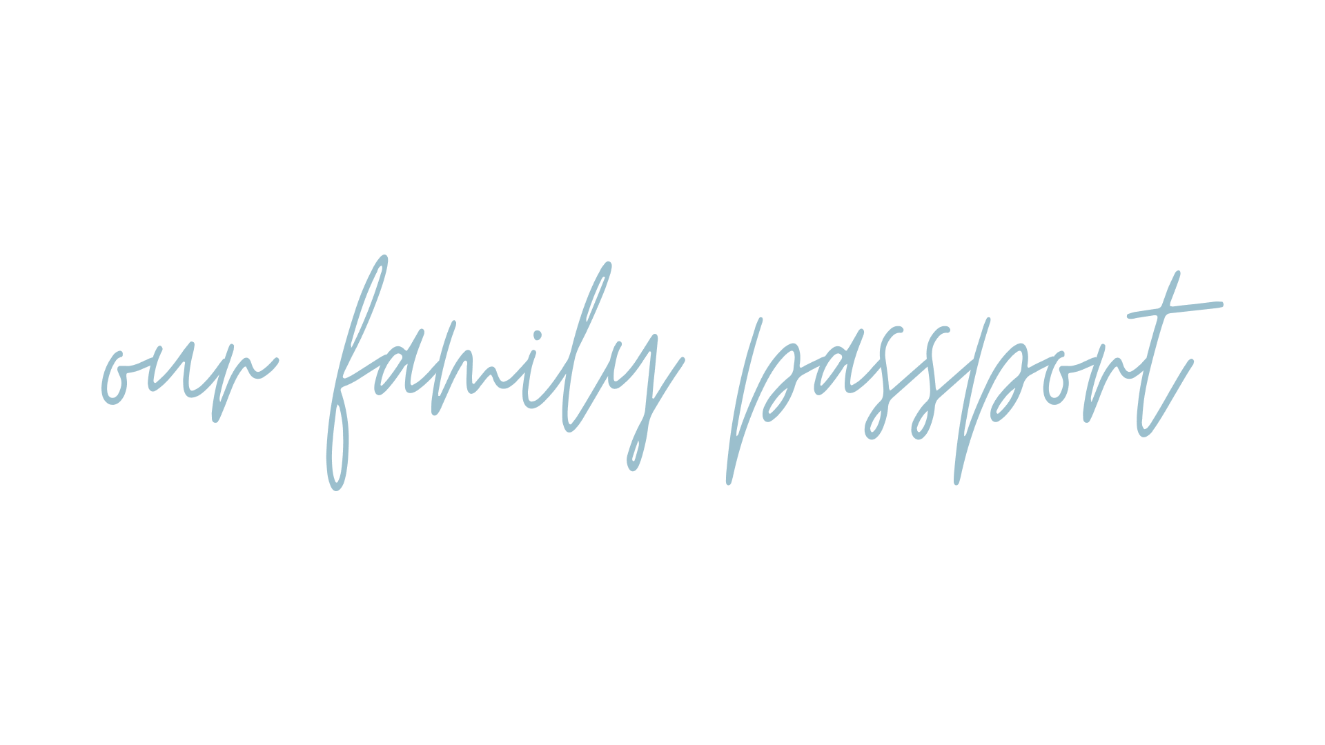 Our Family Passport logo