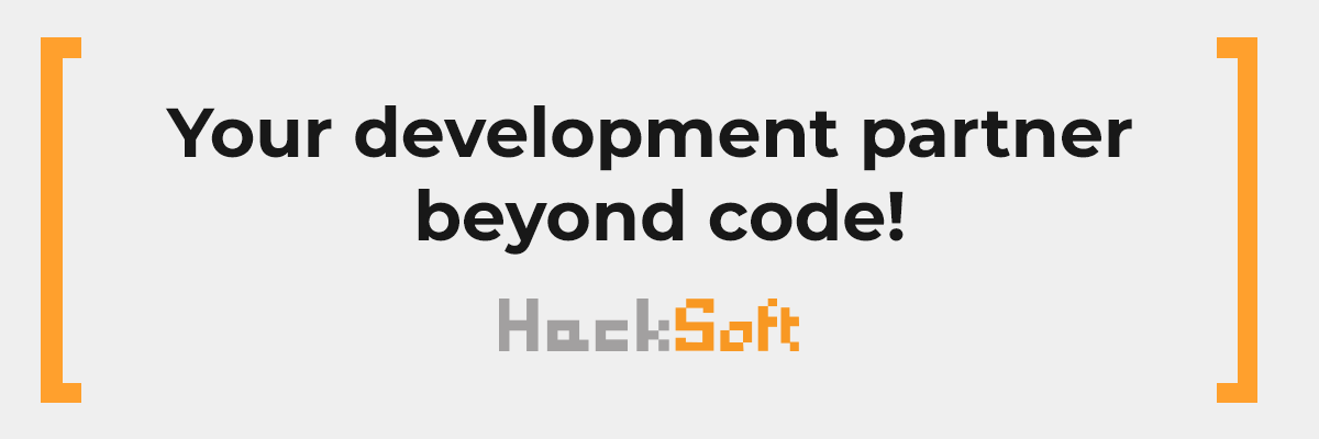 HackSoft banner