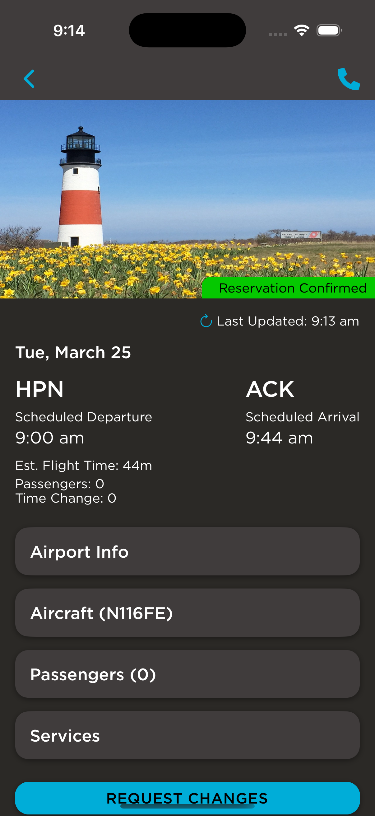A Concierge-Grade Mobile App for Private Aviation case study image 1 for First Factory