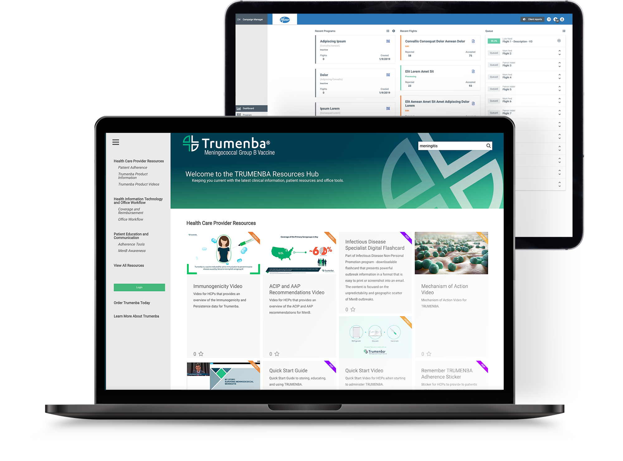 Building Award-Winning Healthcare Provider Engagement Tools case study image 1 for First Factory