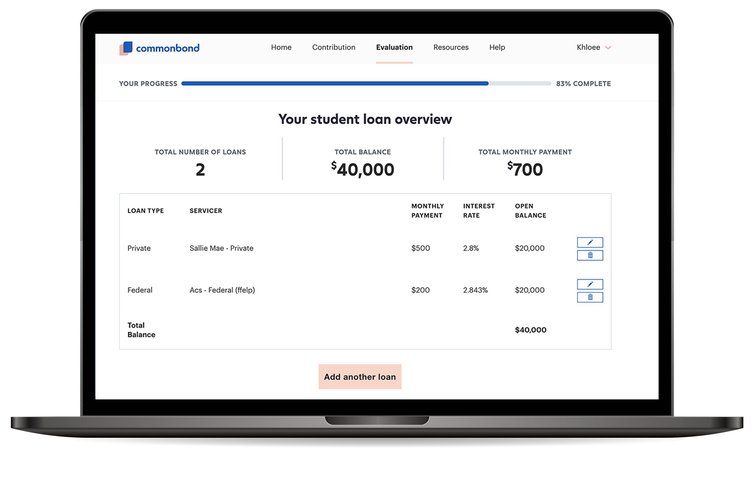 Scaling CommonBond's Student Loan Platform During Its Pre-Pandemic Rise case study image 2 for First Factory