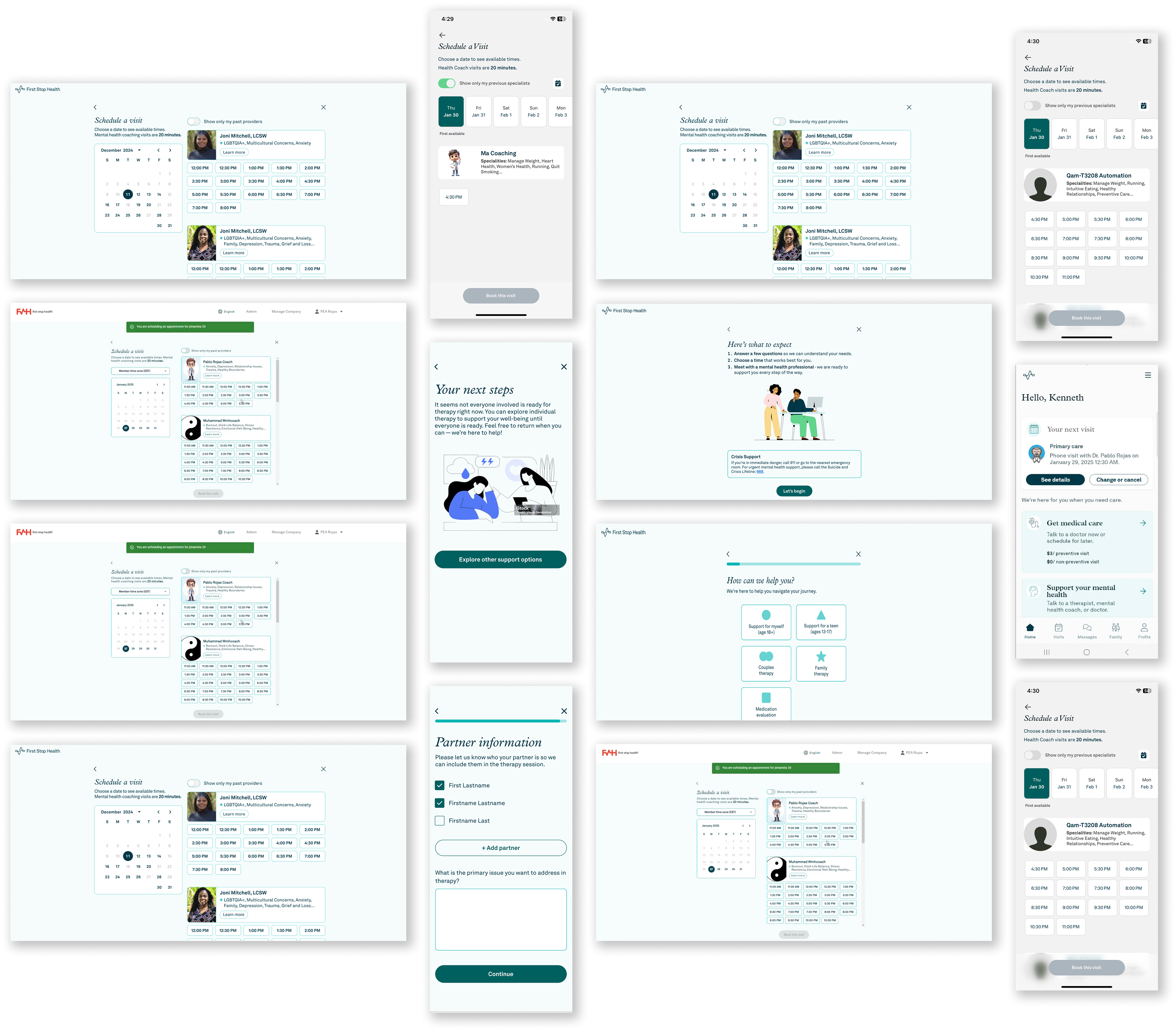 Building the Mobile Backbone for a Telemedicine Provider's Growth case study image 2 for First Factory
