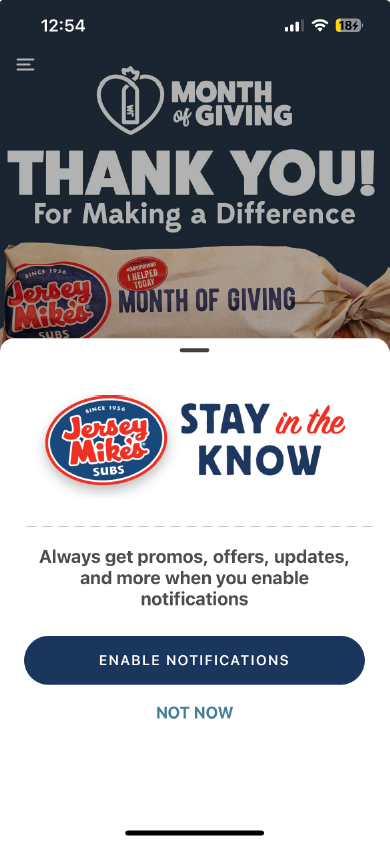 Five Years Building Jersey Mike's Franchise Technology case study image 2 for First Factory