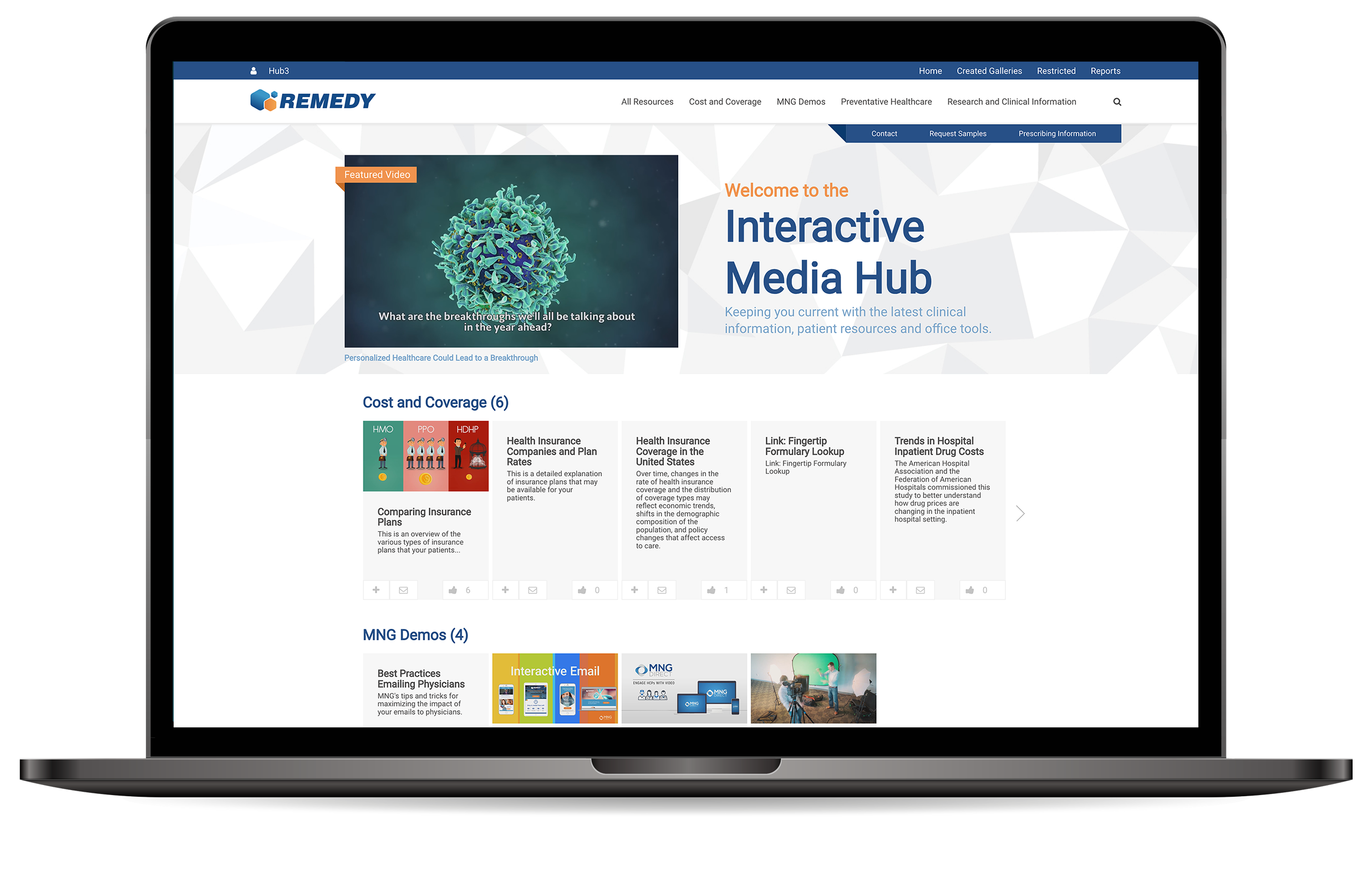 Building Award-Winning Healthcare Provider Engagement Tools case study image 2 for First Factory
