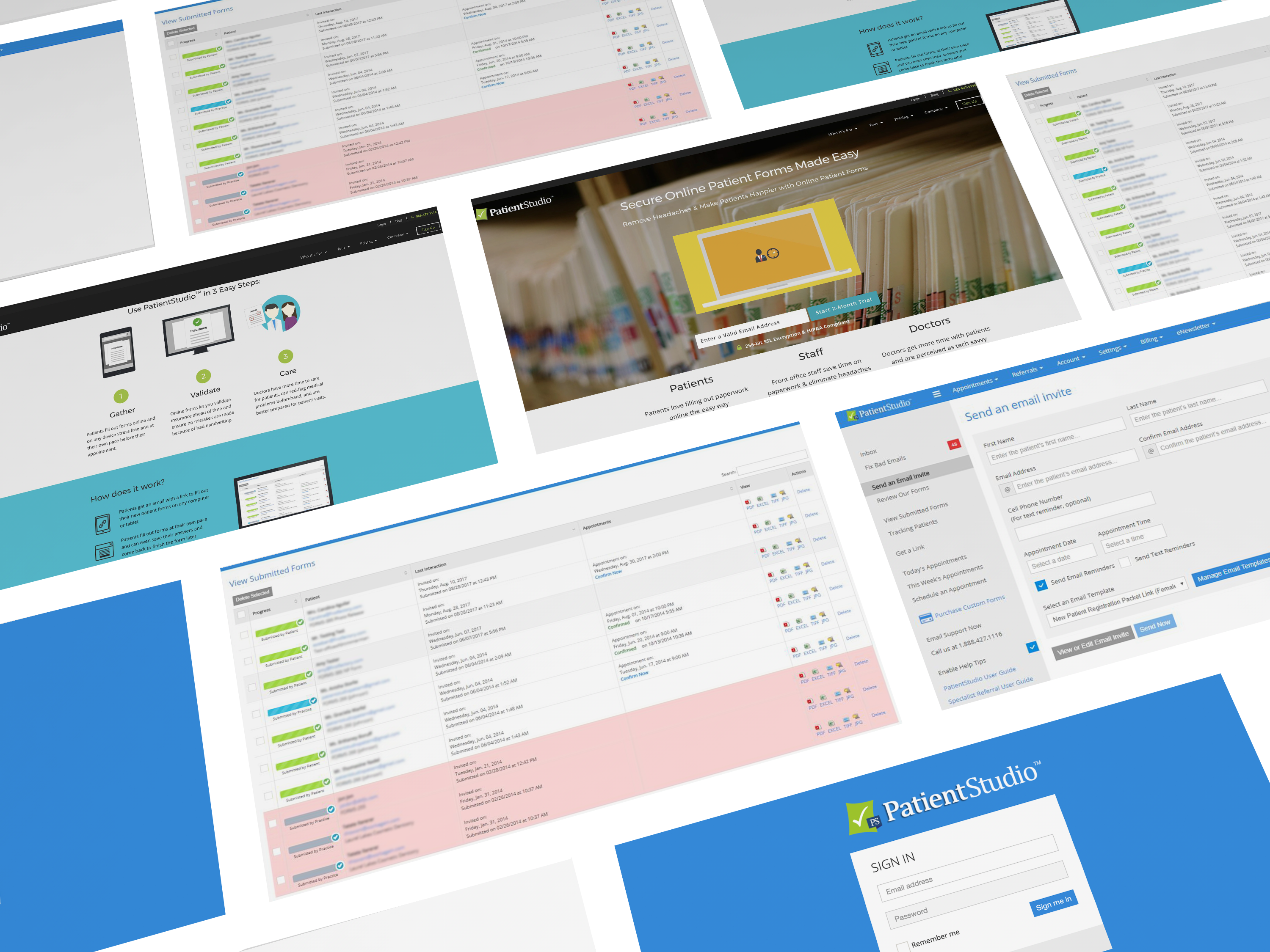 Building PatientStudio From the Ground Up to a Successful Acquisition case study image 2 for First Factory