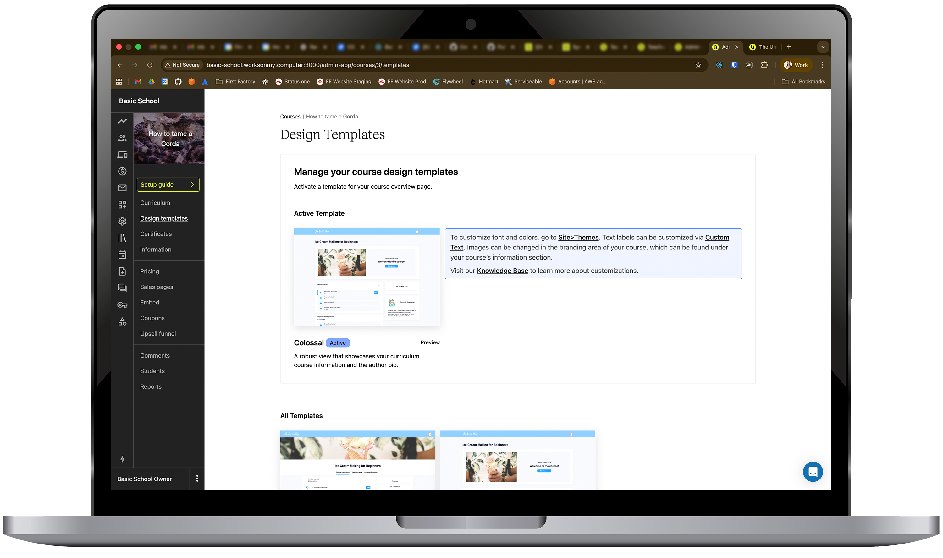Migrating Teachable's Front End While Scaling Global Monetization case study image 2 for First Factory